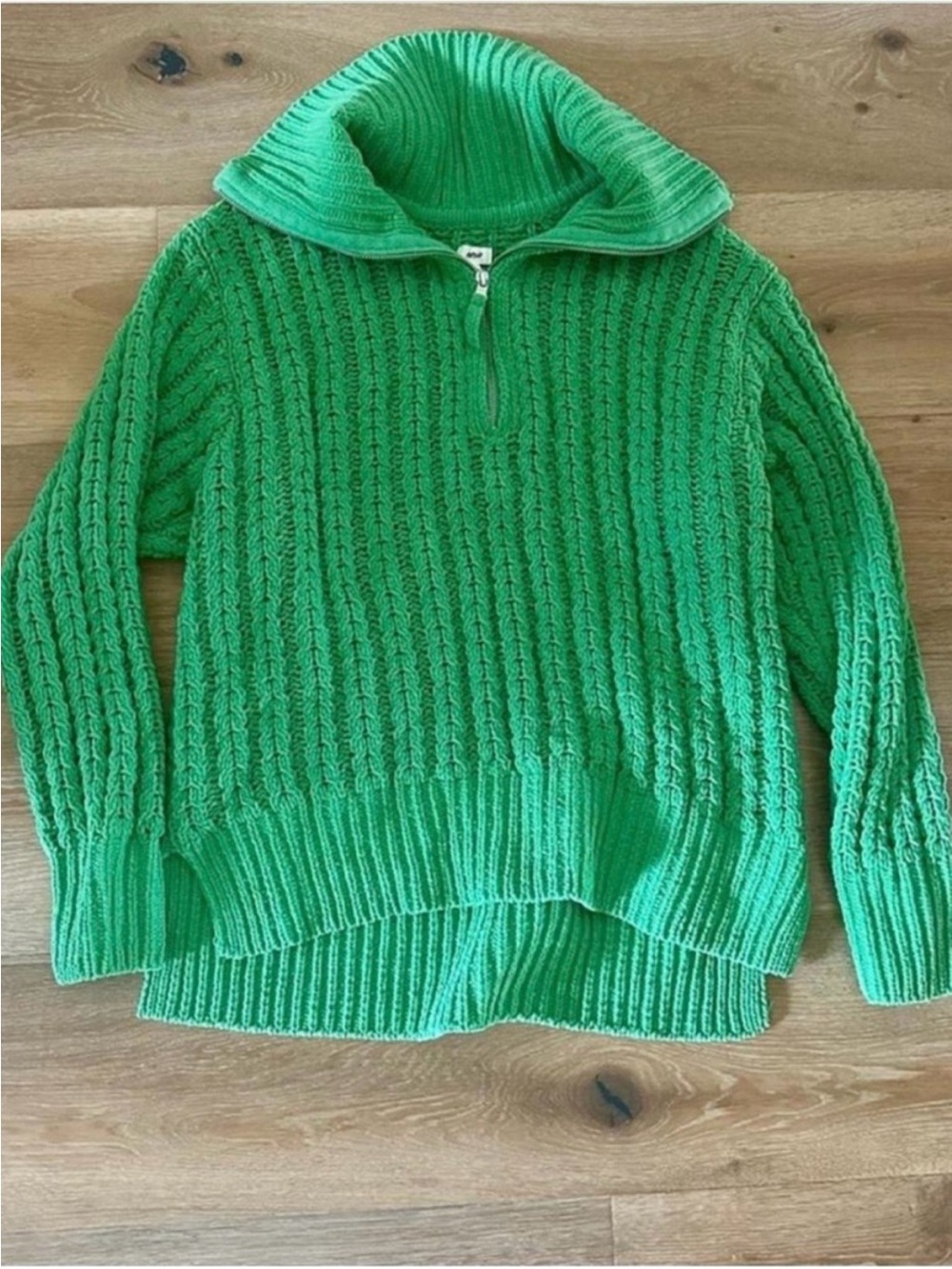 Aerie Cable Quarter Zip